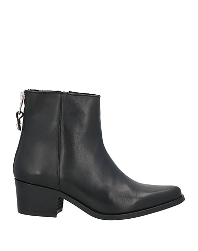 STEVE MADDEN Ankle boot Black Leather