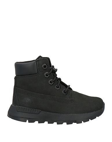 TIMBERLAND Footwear Black Leather, Textile fibers