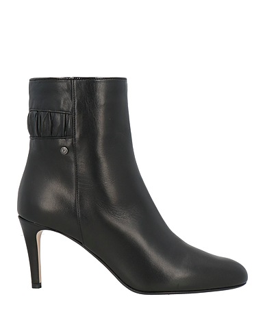 POLLINI Ankle boot Black Leather