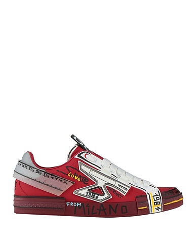 DOLCE&GABBANA Sneakers SNK Rojo 80% Piel de ternera, 20% Poliéster
