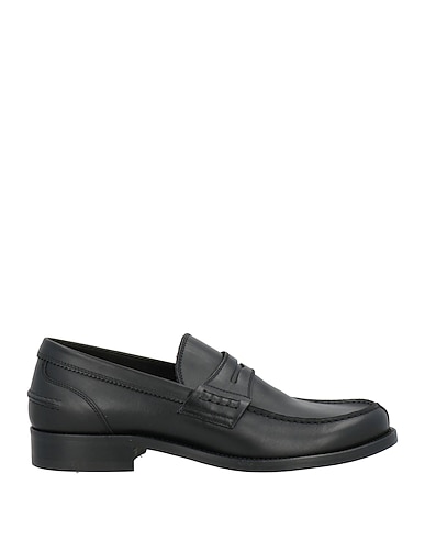 SOLDINI Loafers Black Leather