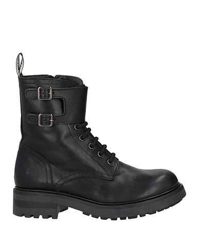 POLLINI Stivaletti Nero Pelle