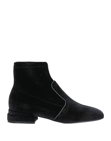 JEANNOT Ankle boot Black Textile fibres, Synthetisches Material