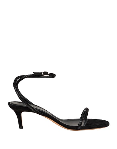 ISABEL MARANT Sandals Black 100% Goat skin