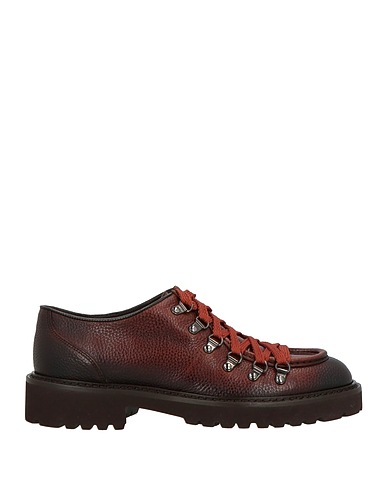 DOUCAL'S Laced shoes Chocolate brown Leather