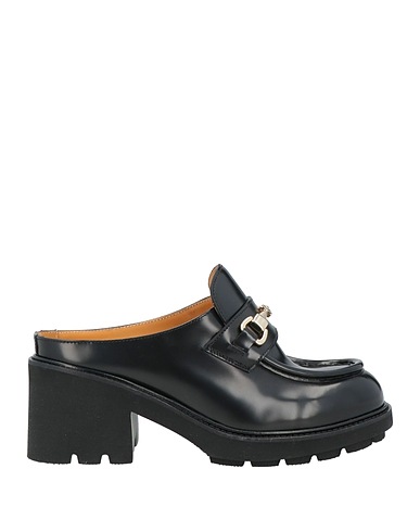 DOUCAL'S Mule e zoccoli Nero Pelle