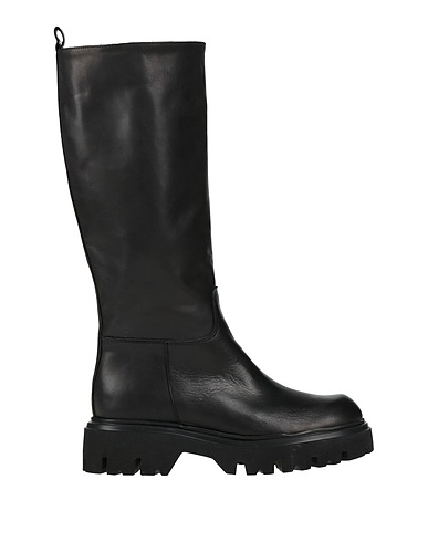 PAVIN Boots Black Leather