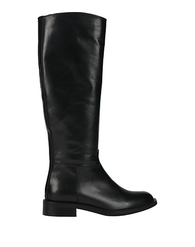 PAVIN Boots Black Leather