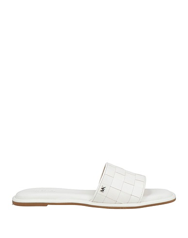 MICHAEL MICHAEL KORS Sandals White 100% Sheepskin