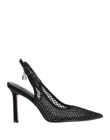 LAURA BIAGIOTTI Pump Black Textile fibers