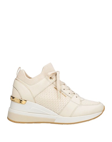 MICHAEL MICHAEL KORS Sneakers Avorio Pelle, Fibre tessili