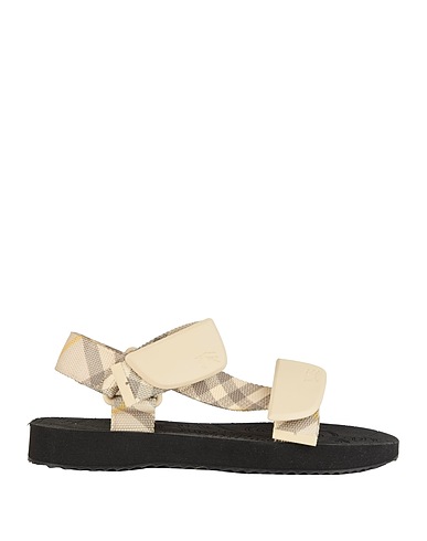 BURBERRY Sandals Beige 100% Polyester