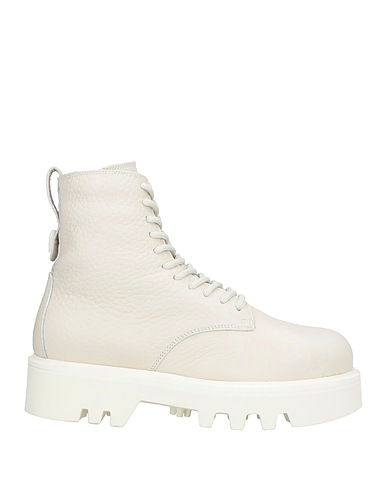 FURLA Ankle boot Ivory 100% Calfskin