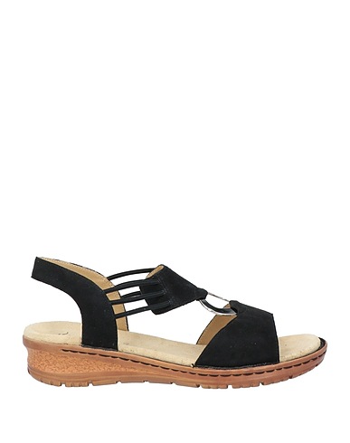 ARA Sandalen Schwarz Leder