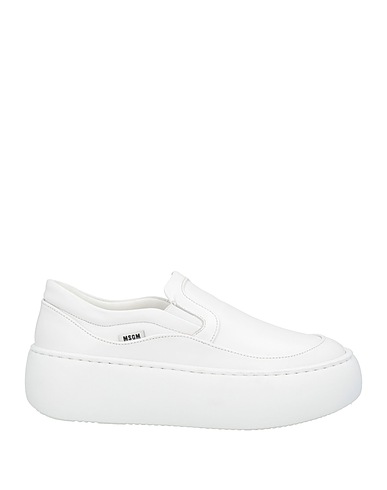 MSGM Sneakers Λευκό Δέρμα