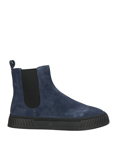 PACIOTTI 4US Ankle boot Navy blue Leather