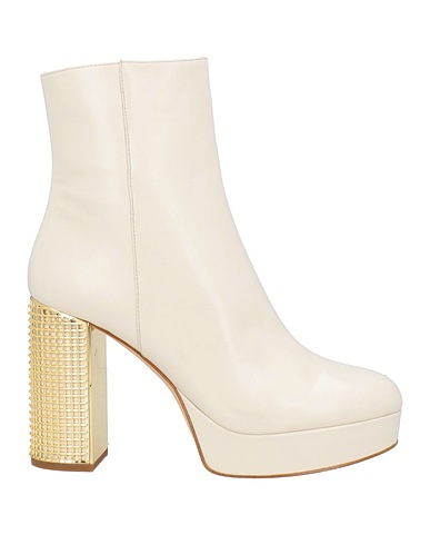 MICHAEL MICHAEL KORS Ankle boot Cream Leather