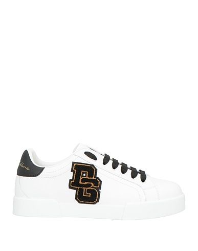 DOLCE&GABBANA Sneakers White Calfskin