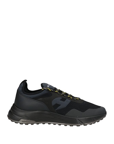 HOGAN Sneakers Black Textile fibres, Leather