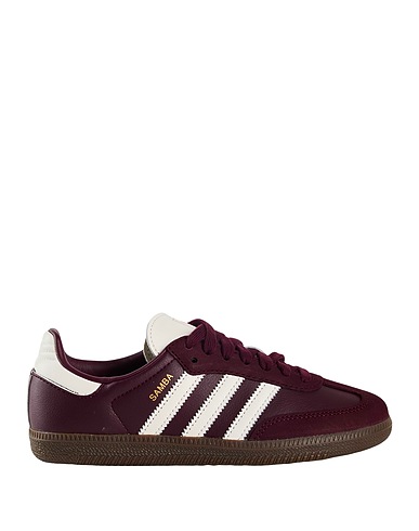 ADIDAS ORIGINALS Sneakers SAMBA OG W
 Plum Leather, Synthetisches Material