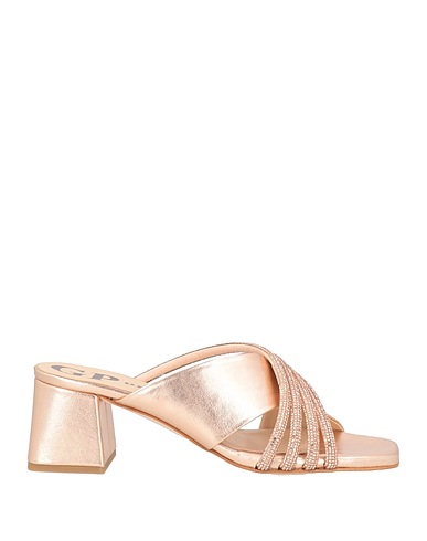 GP DESIGN Sandals Copper Leather