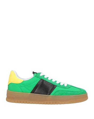 KENNEL & SCHMENGER Sneakers Green Leather, Nylon
