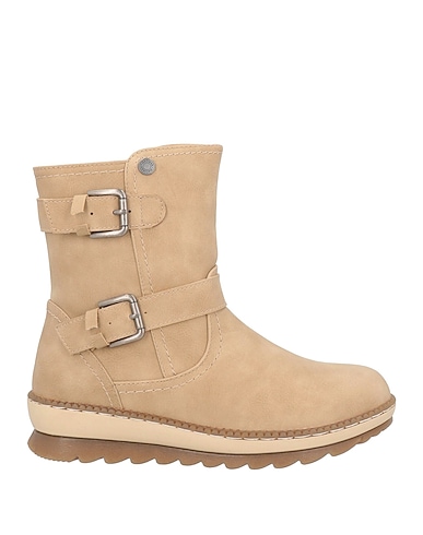 REFRESH Ankle boot Beige Synthetisches Material