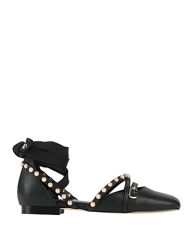 TWINSET Ballet flats Black 100% Polyurethane