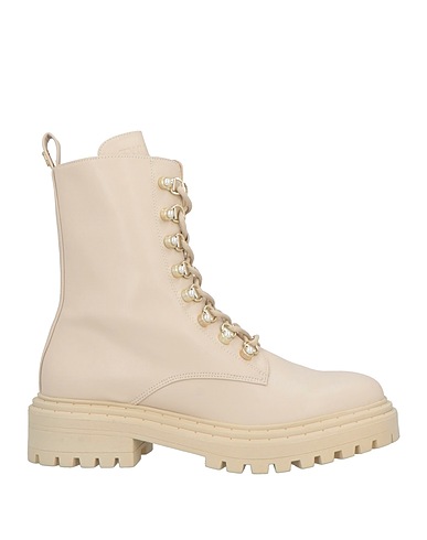 TWINSET Stiefelette Elfenbein 100% Polyurethan