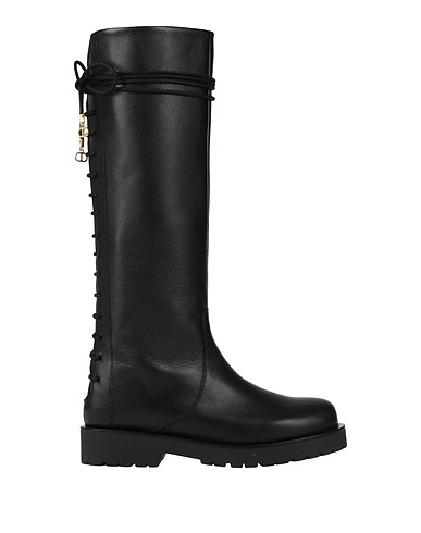 TWINSET Boots Black Leather
