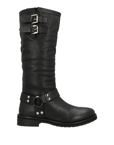TWINSET Boots Black 100% Cow leather