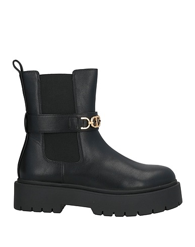 TWINSET Ankle boot Black 100% Polyester