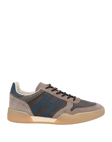 HOGAN Sneakers Braungrau Leder