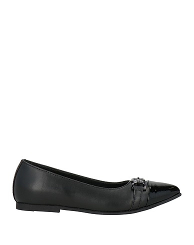TWINSET Elegante Schuhe Schwarz Rindsleder