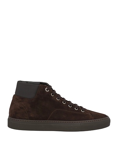 MOORER Sneakers Chocolate brown Leather