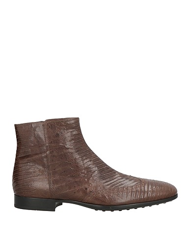 TOD'S Ankle boot Dark brown Leather