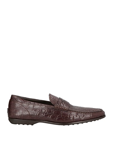 TOD'S Mokassins Dunkelbraun Leder