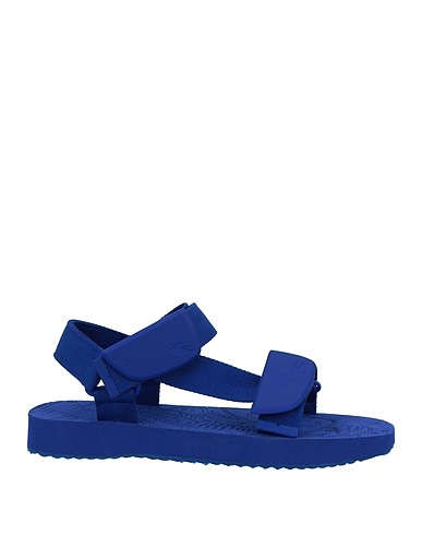 BURBERRY Sandalen Königsblau 100% Polyester, EVA (Äthylen, Vinyl, Azetat), Thermoplastisches Polyurethan