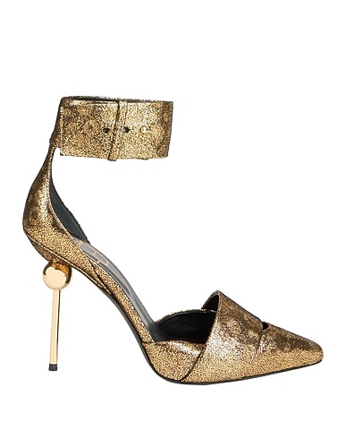 ROGER VIVIER Court Gold Leather