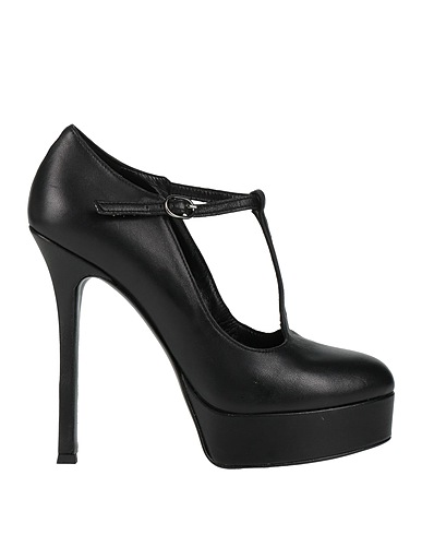 MARC ELLIS Pumps Schwarz Leder