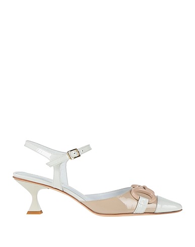 BRUGLIA Pump White Leather