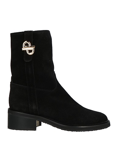 POLLINI Ankle boot Black Leather