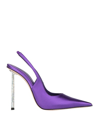 LE SILLA Pump Purple Textile fibers