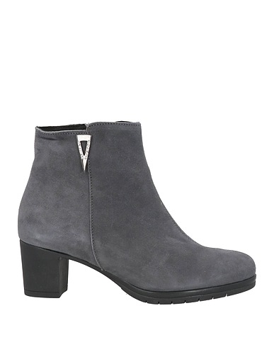 SUSIMODA Stiefelette Grau Leder