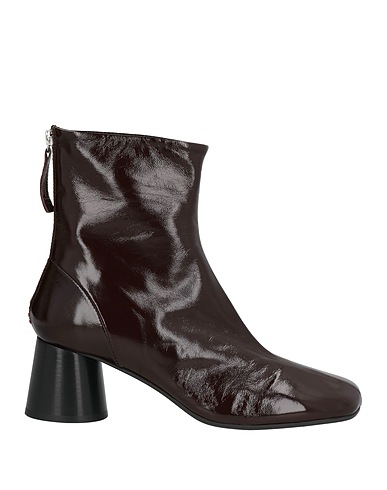 HALMANERA Ankle boot Dark brown Leather