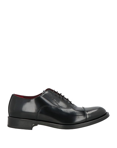 ANTICA CUOIERIA Laced shoes Black Leather