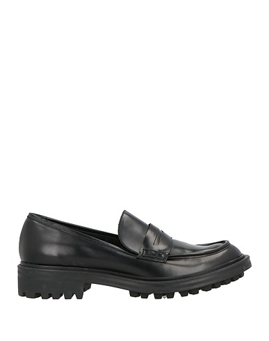 POLLINI Mocassino Nero Pelle