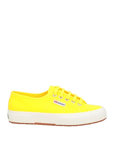 SUPERGA Sneakers Yellow Textile fibres
