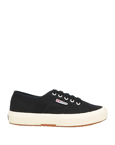 SUPERGA Sneakers Nero Fibre tessili