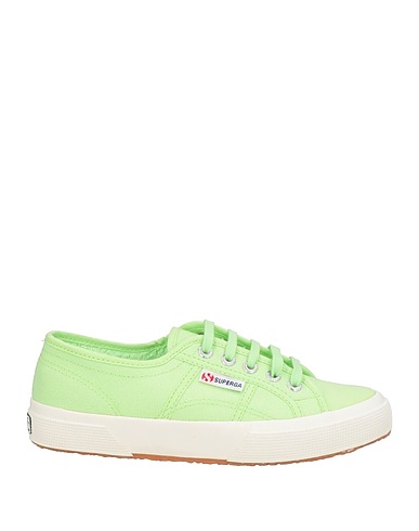 SUPERGA Sneakers Light green Textile fibres